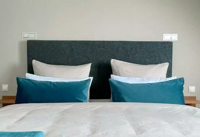 Hotelli The Green Rostock Apartment