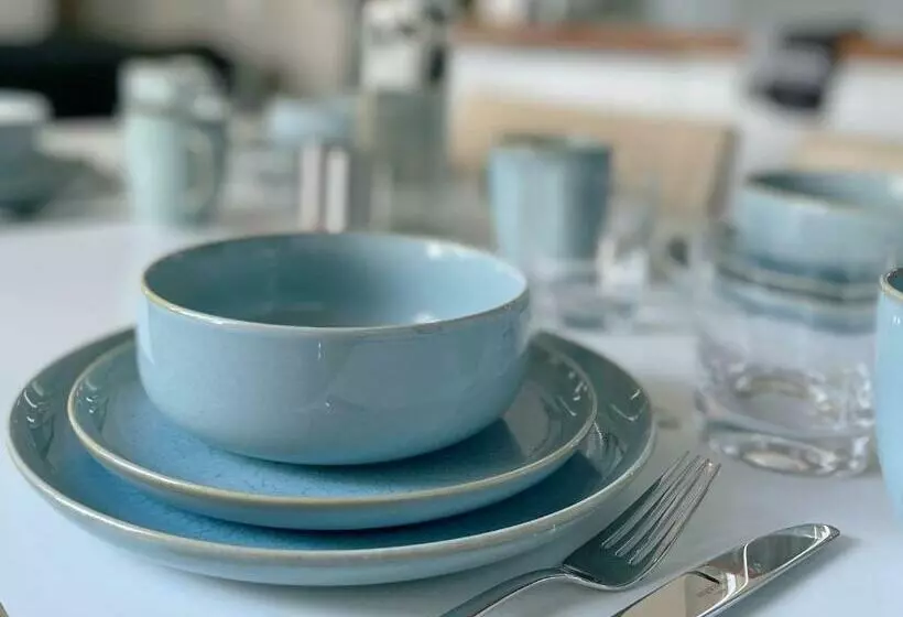 Hotelli The Green Rostock Apartment