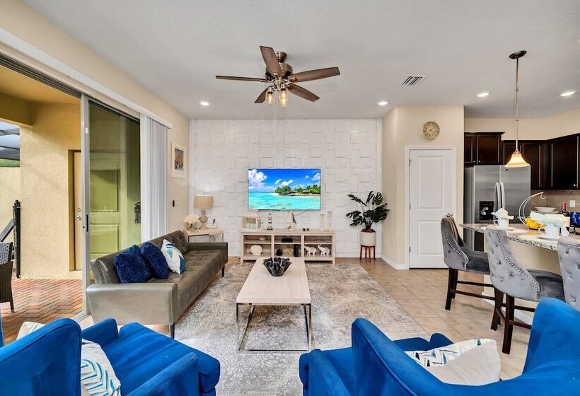 Private Conservation View With Theme Rooms And Beautiful Pool Area, Perfect For Families #5st4591