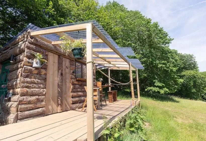 ホテル 4 Large Bell Tents & Remote Wood Cabin   Sleeps 16