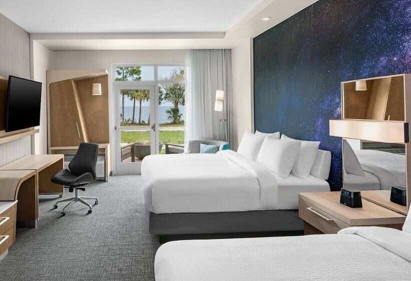 호텔 Courtyard By Marriott Titusville Kennedy Space Center