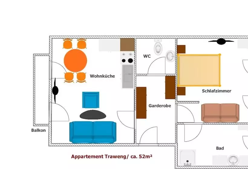 בית מלון כפרי Appartements Restaurant Schwaiger