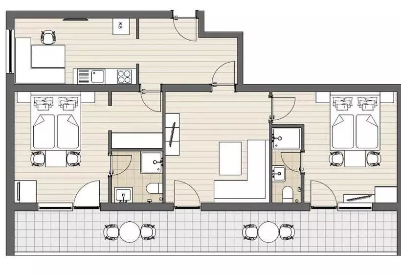 민박 Apart Kofler S Panorama Zillertal