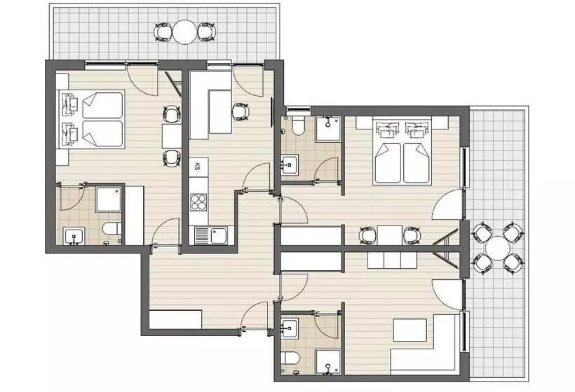 민박 Apart Kofler S Panorama Zillertal