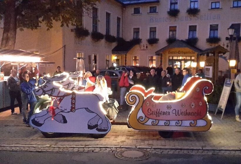 Отель Erbgericht Buntes Haus