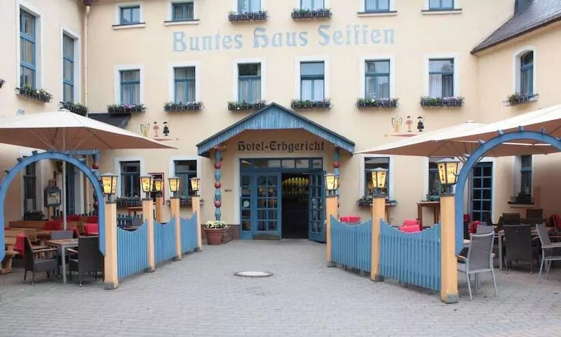 Отель Erbgericht Buntes Haus