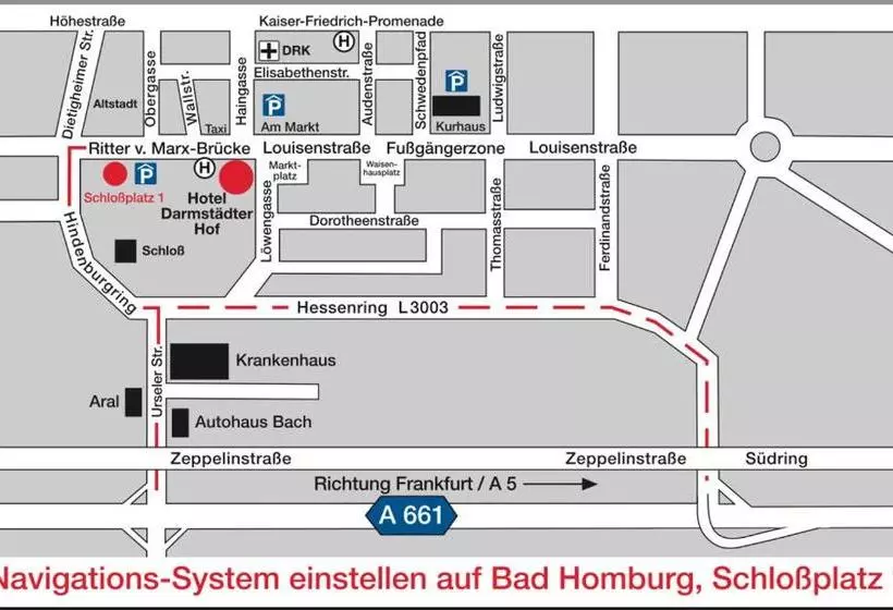 Hotel Am Schloss Darmstaedter Hof
