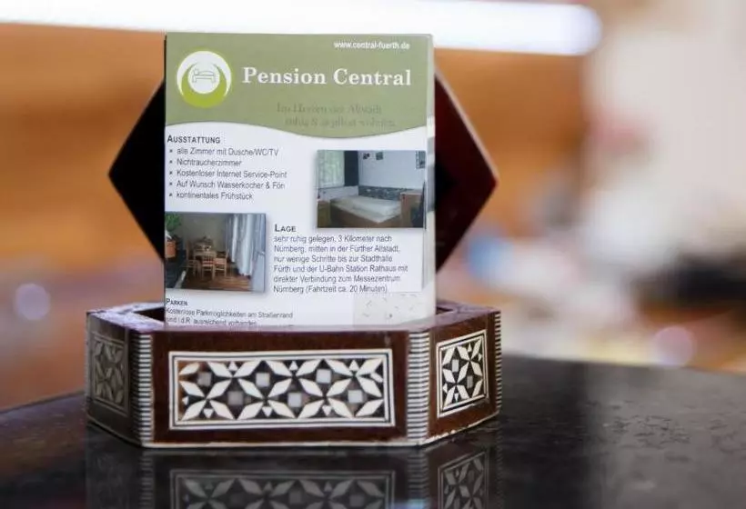 Отель Pension Central Nuernberg Fuerth