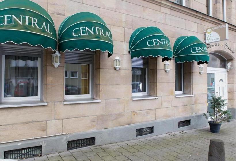 호텔 Pension Central Nuernberg Fuerth