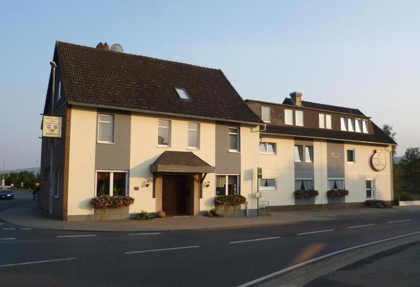 بنسيون Landgasthof Zur Scharfen Ecke