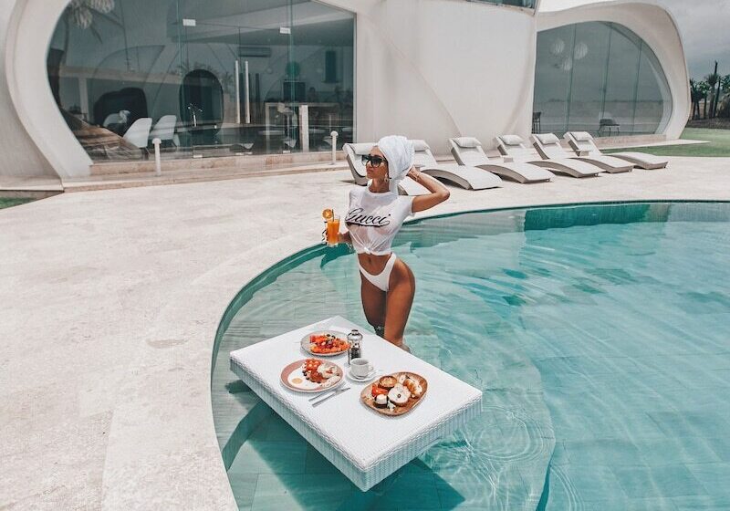 פנסיון Beachfront Villa The Cloud