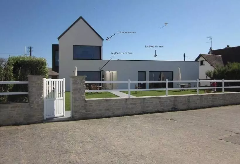 ペンション « Gîte « Arromanches »   « Bord De Mer » Pmr »