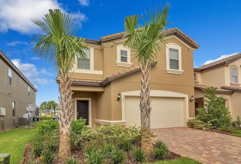 Lavish 5bd/4ba Home With Mickey Room And Stunning Pool Area #5st565