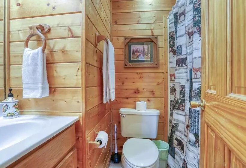 An Amazing View   4 Bedrooms, 3.5 Baths, Sleeps 10 Cabin By Redawning