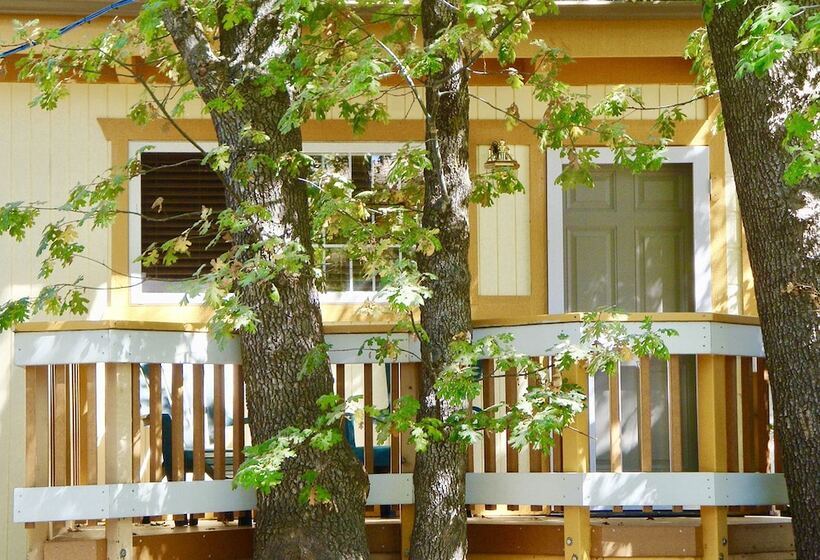 モーテル Giant Oaks Lodge