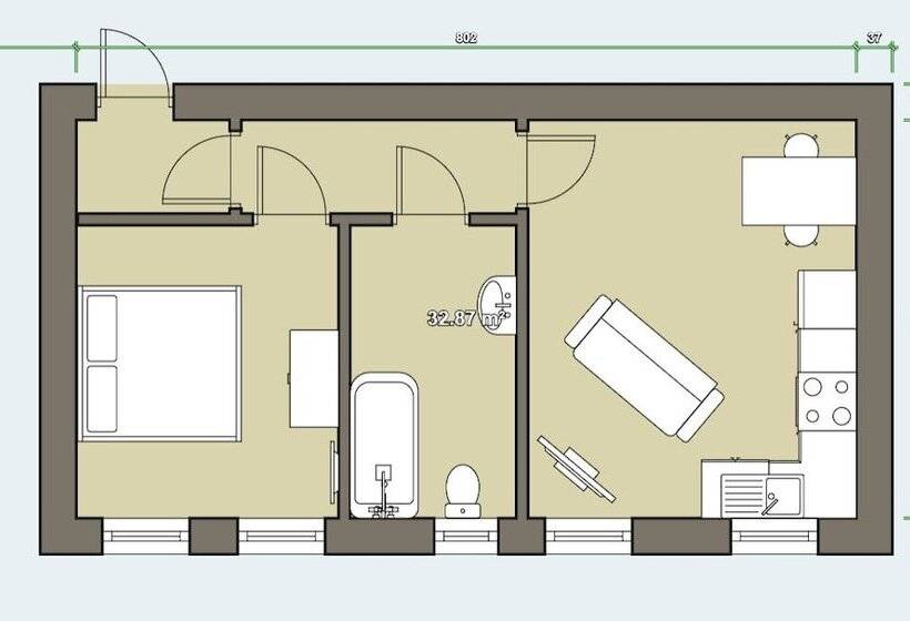 호텔 Smart Apartments Atlantic Mansions