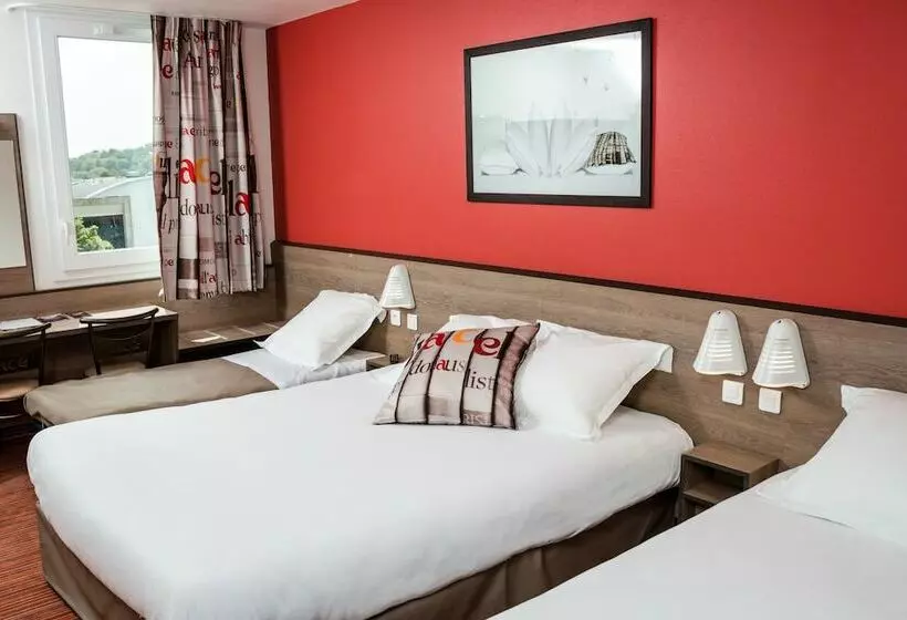 ホテル Ace Hôtel Caen Nord Mémorial