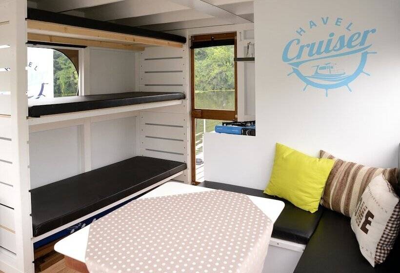 هتل Havel Cruiser Hausboot Flöße Mit Stil