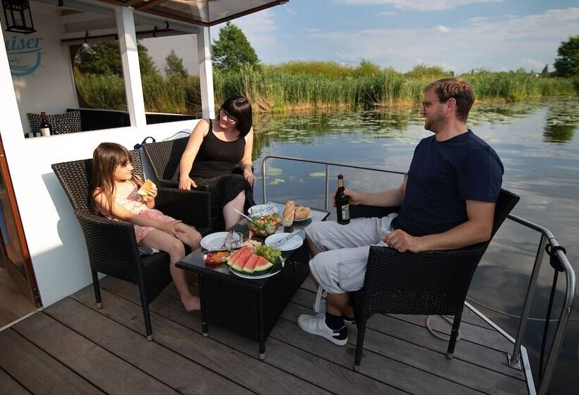 هتل Havel Cruiser Hausboot Flöße Mit Stil