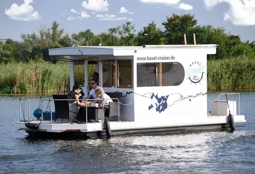 هتل Havel Cruiser   Hausboot Flöße Mit Stil