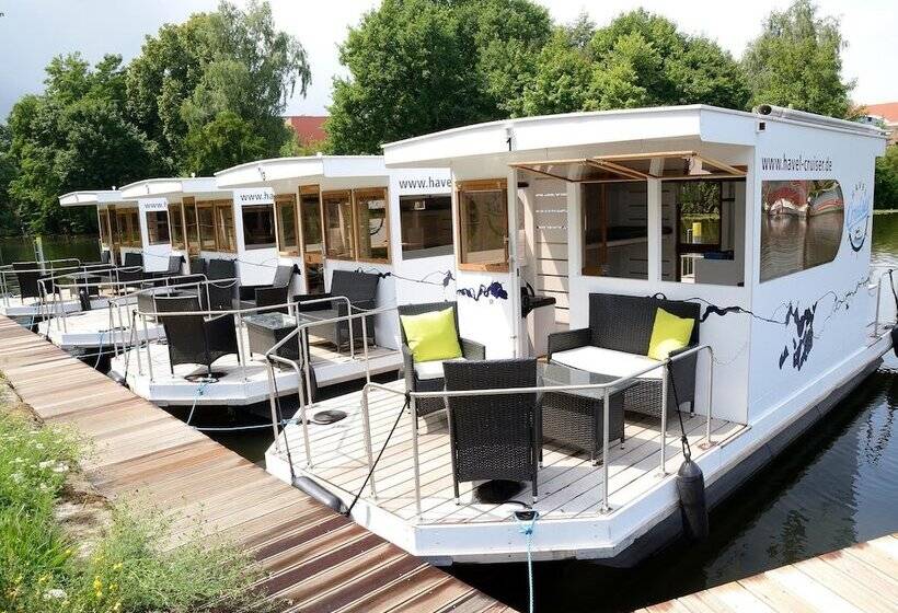 هتل Havel Cruiser Hausboot Flöße Mit Stil