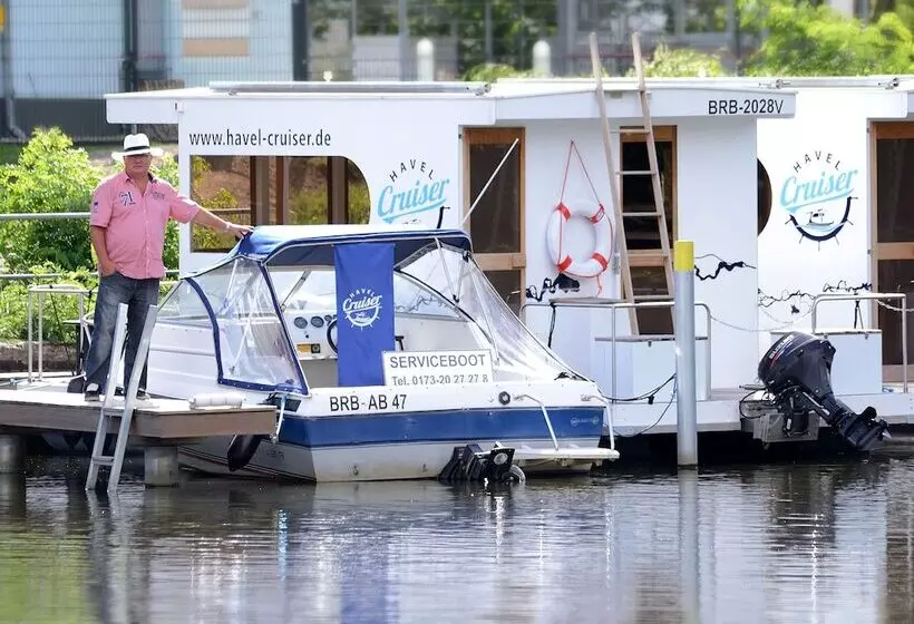 هتل Havel Cruiser   Hausboot Flöße Mit Stil