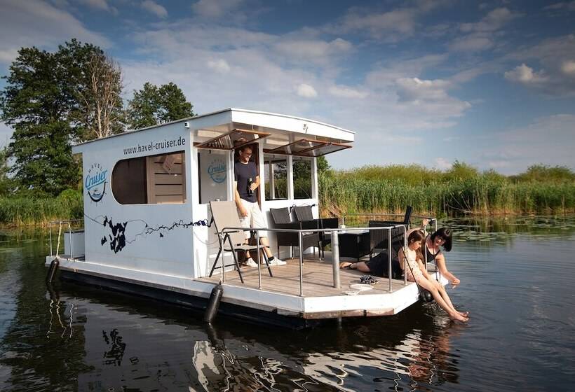 هتل Havel Cruiser Hausboot Flöße Mit Stil