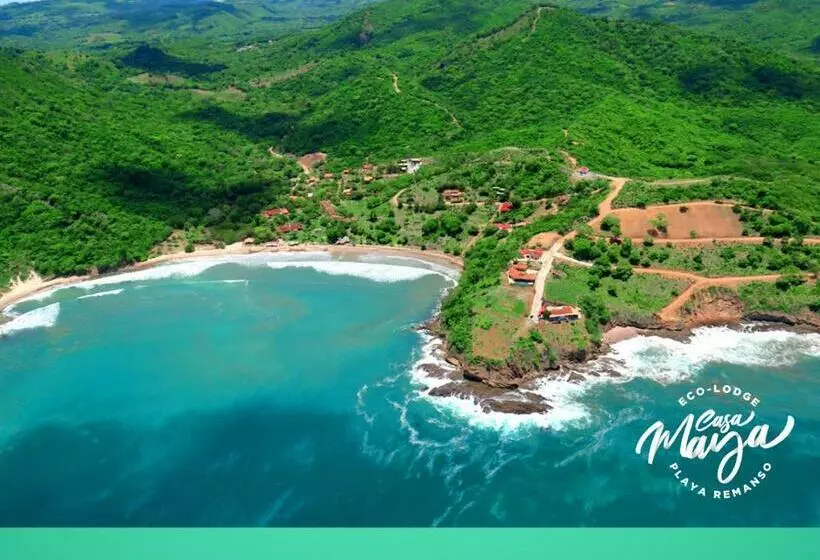 Retkeilymaja Casa Maya Eco Lodge Surf Retreat Seconds From The Beach