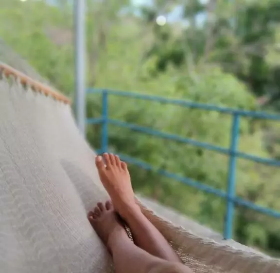 Retkeilymaja Casa Maya Eco Lodge Surf Retreat Seconds From The Beach