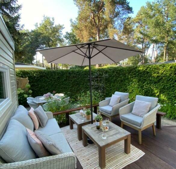 Luxe Chalet Met Prachtig Terras Op De Veluwe , Veel Privacy