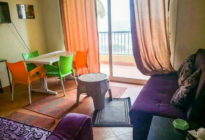 Wonderful Private Apartment Pool View Infront Of El Alamein Towers