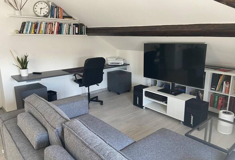 Rooftop Openspace With Balconies Parking And Bbq