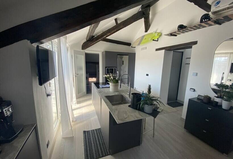 Rooftop Openspace With Balconies Parking And Bbq