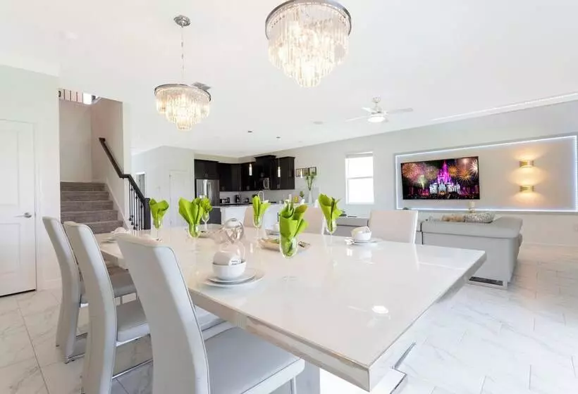 Joyful 8bd Single Family W Pool @champions Gate 9262