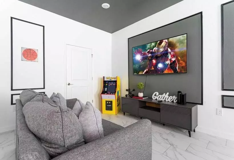 Joyful 8bd Single Family W Pool @champions Gate 9262