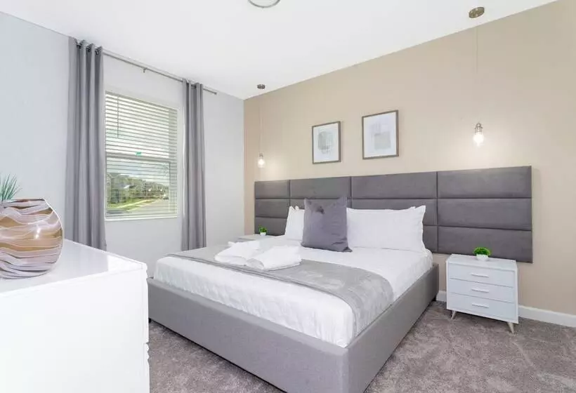 Joyful 8bd Single Family W Pool @champions Gate 9262