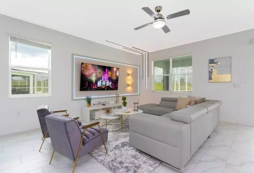 Joyful 8bd Single Family W Pool @champions Gate 9262