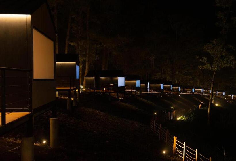 渡假胜地 Bobocabin Coban Rondo, Malang