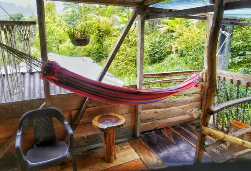 Aamiaismajoitus (B&B) Habitación Colibrí, Pijao, Finca Flora Del Río