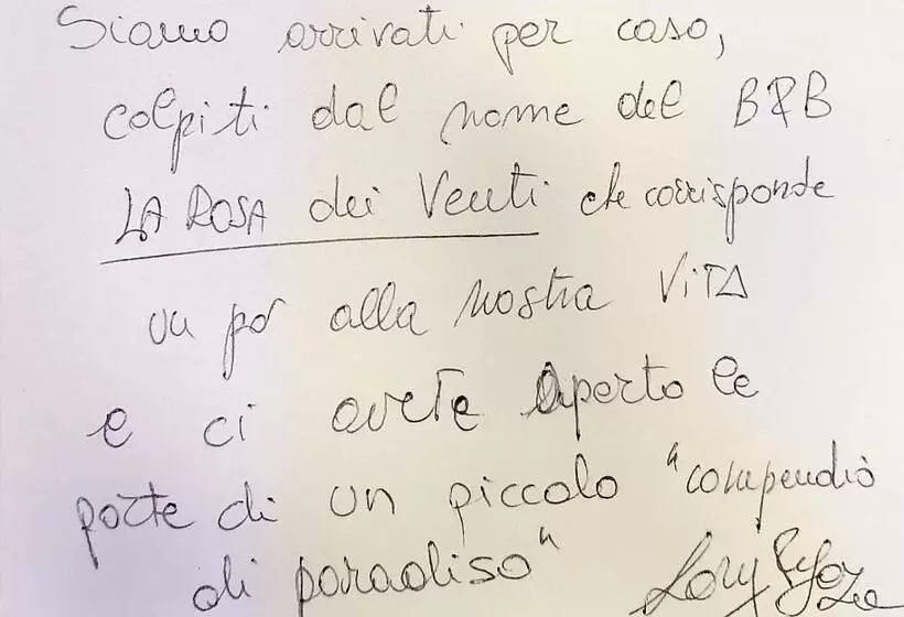 Aamiaismajoitus (B&B) La Rosa Dei Venti