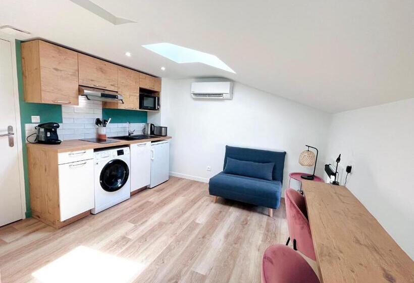 Le Quai 6 Studio Neuf Calme Lumineux Clim Wifi Gare à 200m