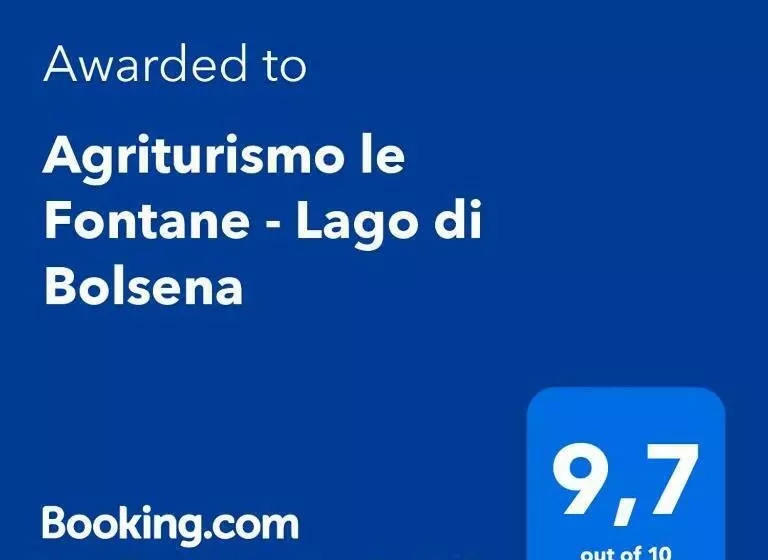 Hotelli Agriturismo Le Fontane   Lago Di Bolsena