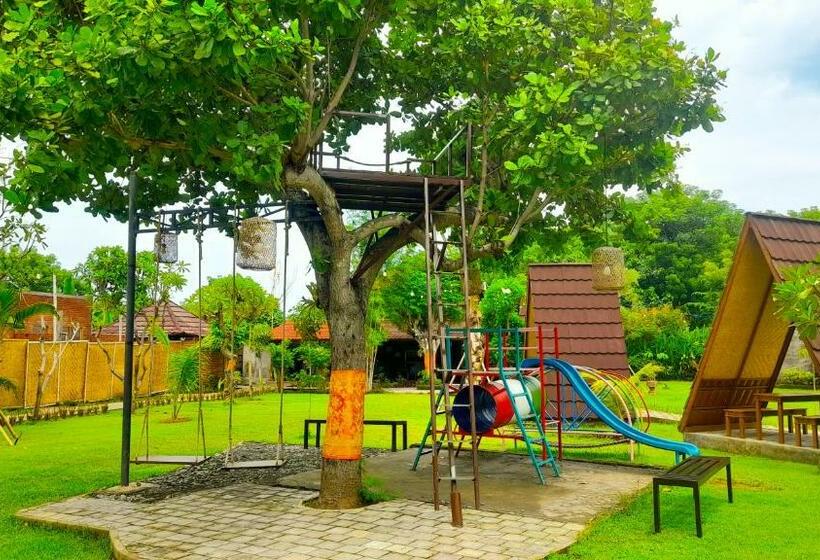 בית מלון כפרי Taman Bidadari Eco Wellness