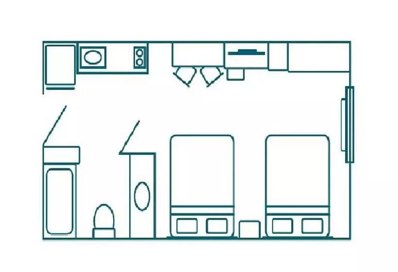Отель Woodspring Suites Fort Worth Forest Hill