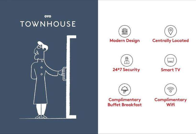 בית מלון כפרי Super Townhouse H G Near Gautam Buddha Park