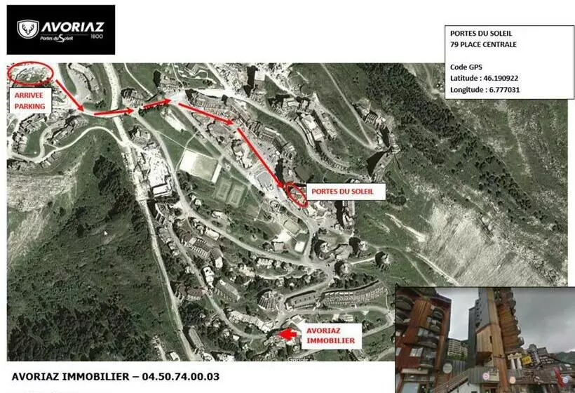 Studio Avoriaz, 1 Pièce, 4 Personnes   Fr 1 633 62