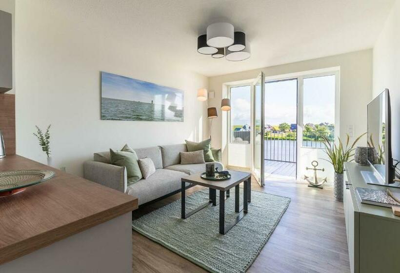 Fewo Ankergold Mit Sauna & Deichblick