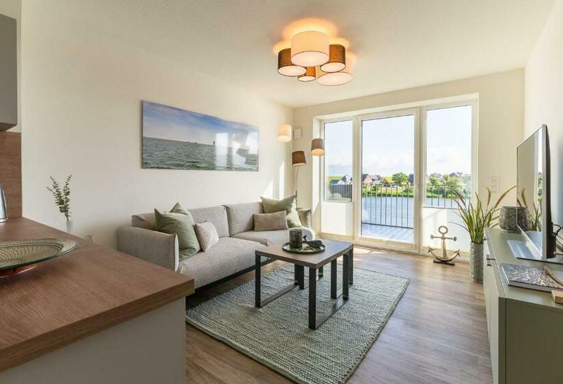 Fewo Ankergold Mit Sauna & Deichblick