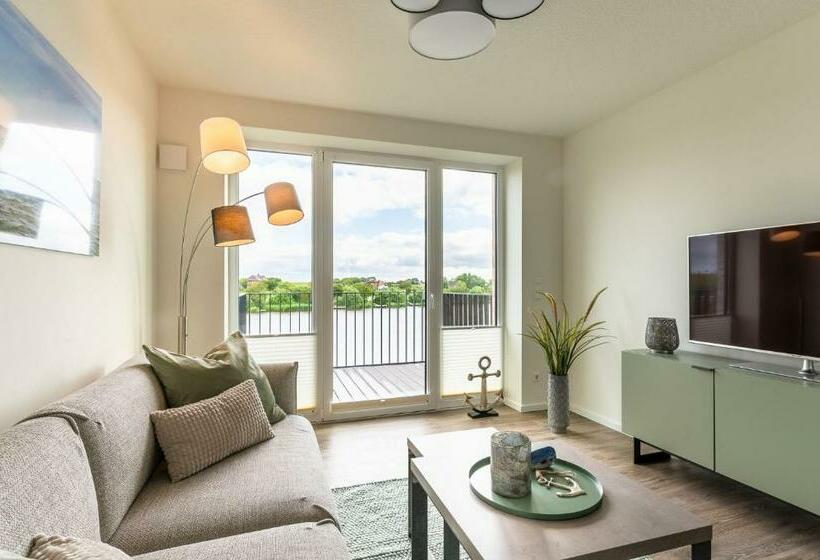 Fewo Ankergold Mit Sauna & Deichblick