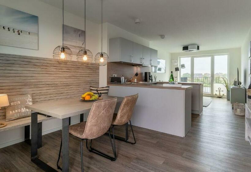 Fewo Ankergold Mit Sauna & Deichblick